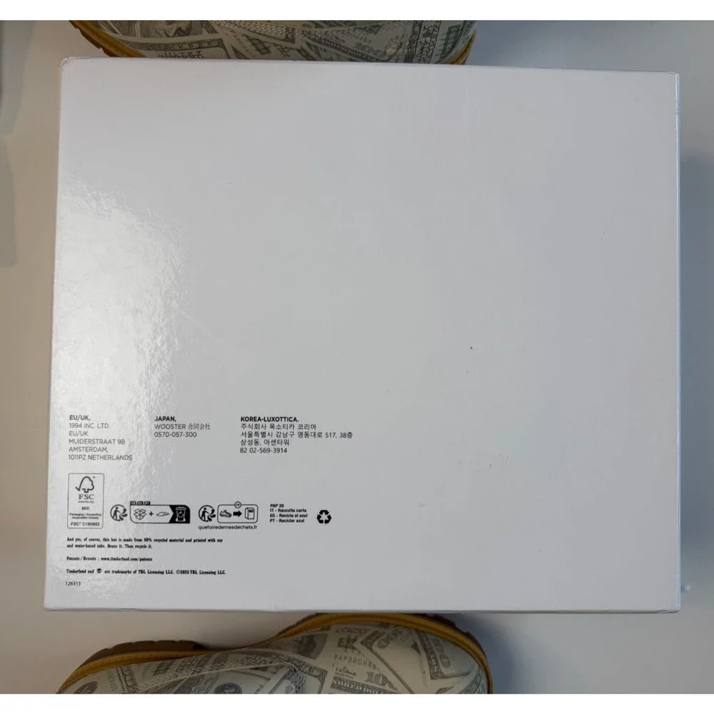 Supreme MM6 Maison Margiela Timberland $100 Bills 6